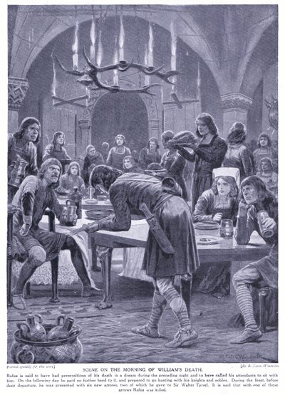 Scena la mattina della morte di Guglielmo I, anni 1920 da Richard Caton Woodville junior